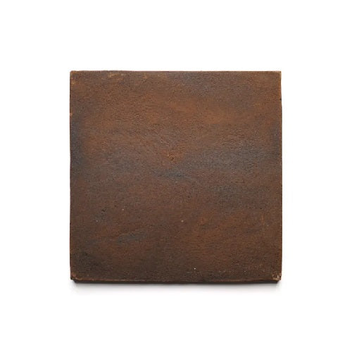 Full Tile Sample - Cotto Madera Clay Tile - 8" x 8" x 5/8" Glazed