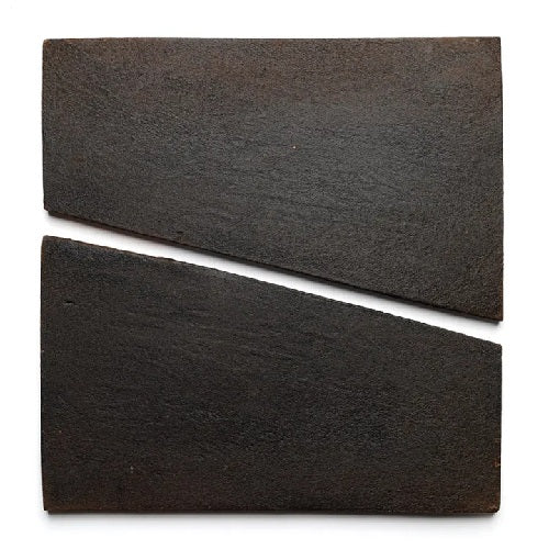 Full Tile Sample - Cotto Toltec Oscura Clay Tile - 13" x 13" x 5/8" Glazed