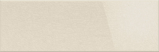 Crackle Beige Glossy Porcelain Tile - 4" x 12" x 3/8"