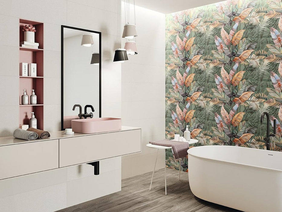 Kentia Ceramic Crayon White APEKENT Tile Glossy 2