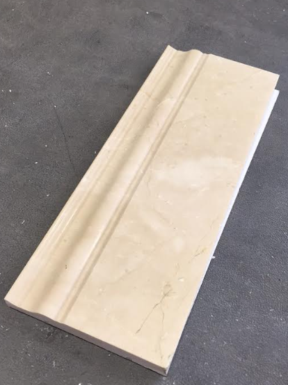 Crema Marfil Marble Baseboard Honed 2