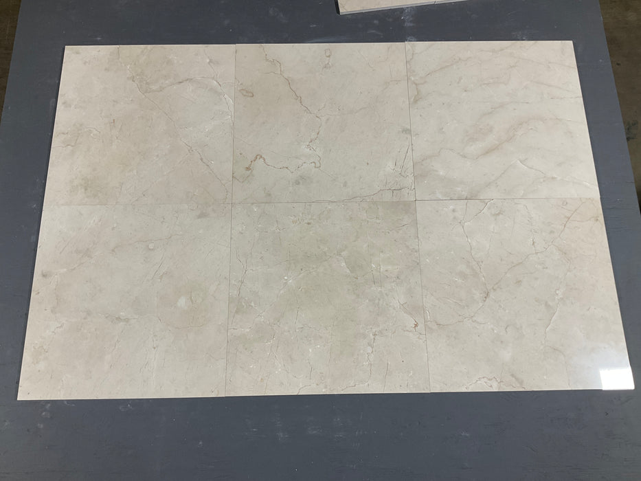 Crema Marfil Standard Marble Tile - Polished