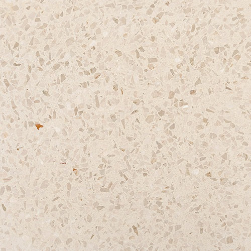 Crema Honed Terrazzo Tile - 24" x 24" x 5/8"