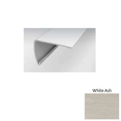 Cyrose Vinyl White Ash CY30 Extra Tall Stair Nose Matte 1