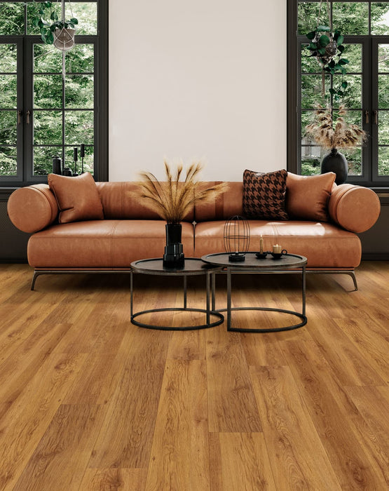 Riverwood High Density Fiberboard Laminate Sumatra 4008 Laminate Wood Plank Embossed 2