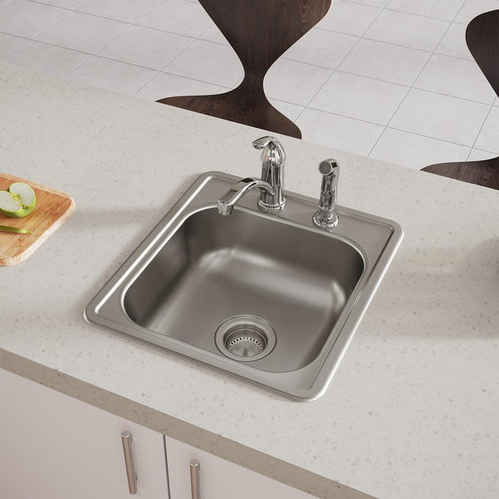 Dayton Stainless Steel Kitchen Sink 6