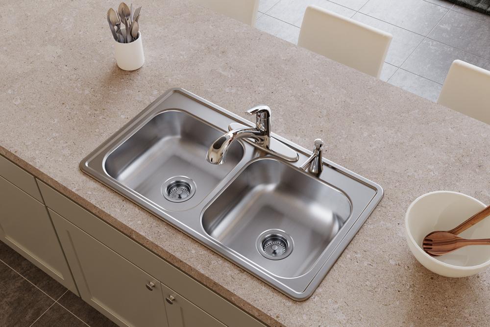 Dayton Stainless Steel Kitchen Sink 3