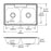 Dayton Stainless Steel Kitchen Sink 10