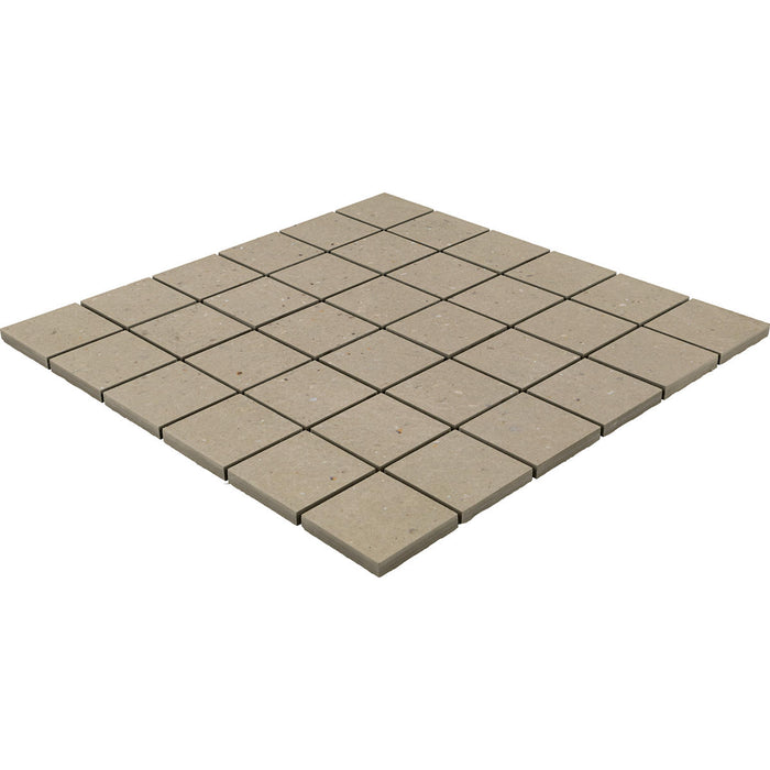 Exposition Gesso Porcelain Mosaic - 2" x 2"