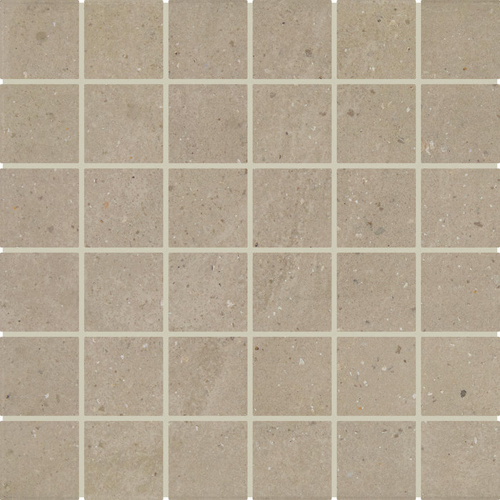 Exposition Gesso Porcelain Mosaic - 2" x 2"