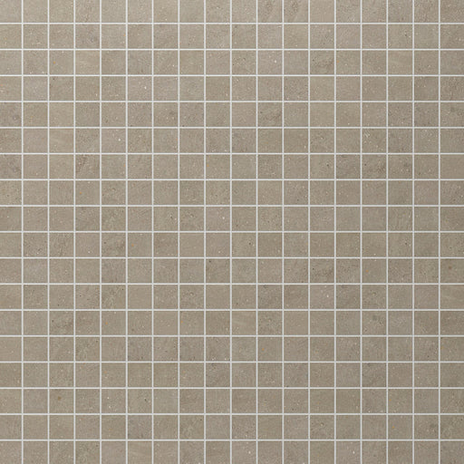 Exposition Greige Porcelain Mosaic - 2" x 2"