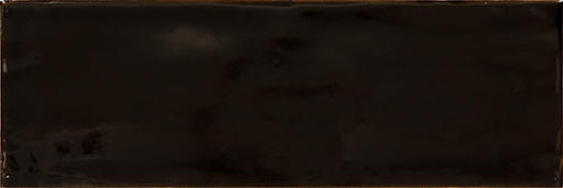 Nu Bare Travertine Ebony Handcrafted NB06 Tile Glossy 1