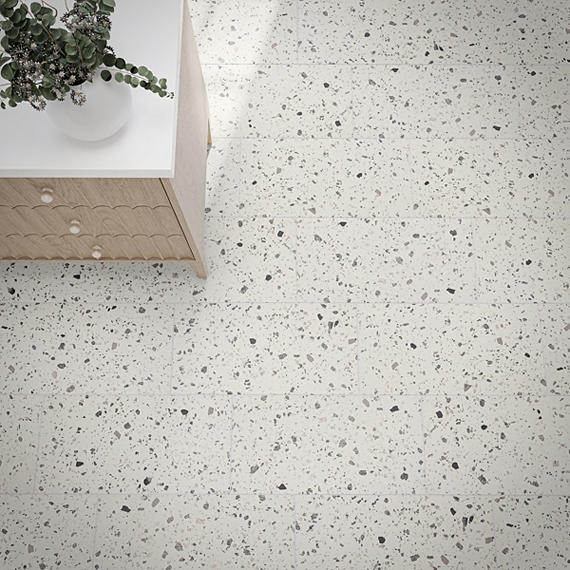 Poke Porcelain Cloud Flecks Linear PK20 Tile Matte 2