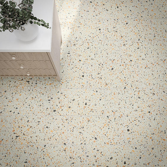 Poke Porcelain Confetti Flecks PK23 Bullnose Matte 2