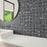 Poke Raven Flecks Porcelain Mosaic - 3" x 3"