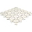 Relicca Pristine Ceramic Mosaic - 2" x 2" Octagon