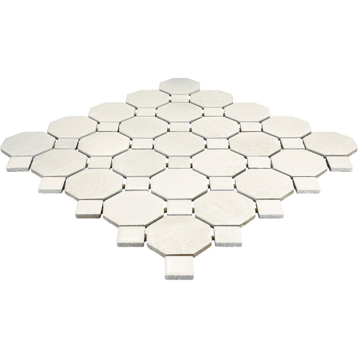 Relicca Pristine Ceramic Mosaic - 2" x 2" Octagon