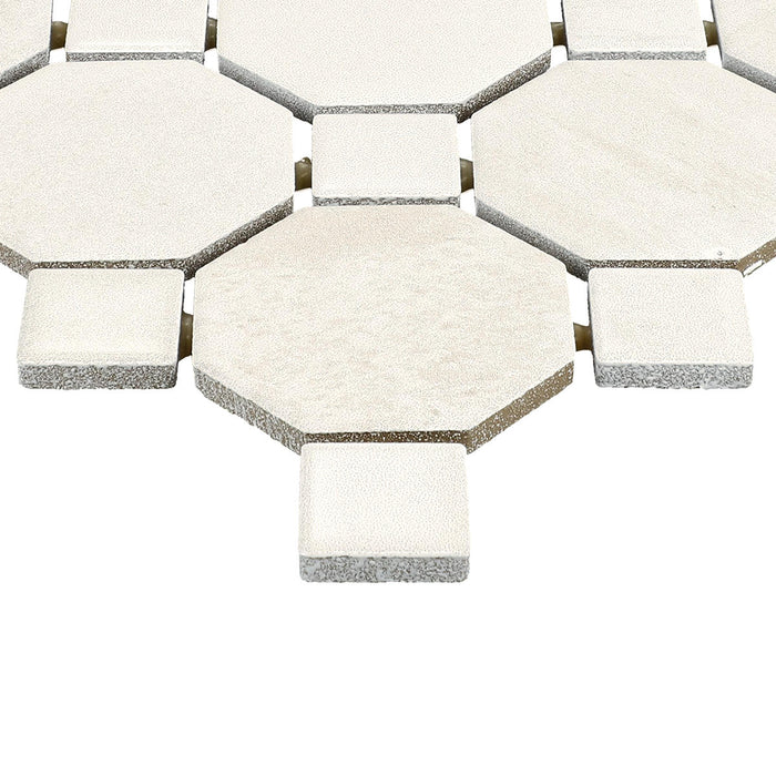Relicca Pristine Ceramic Mosaic - 2" x 2" Octagon