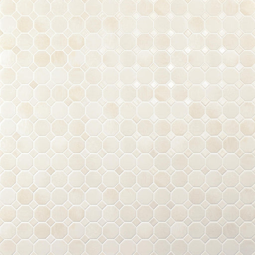 Relicca Pristine Ceramic Mosaic - 2" x 2" Octagon