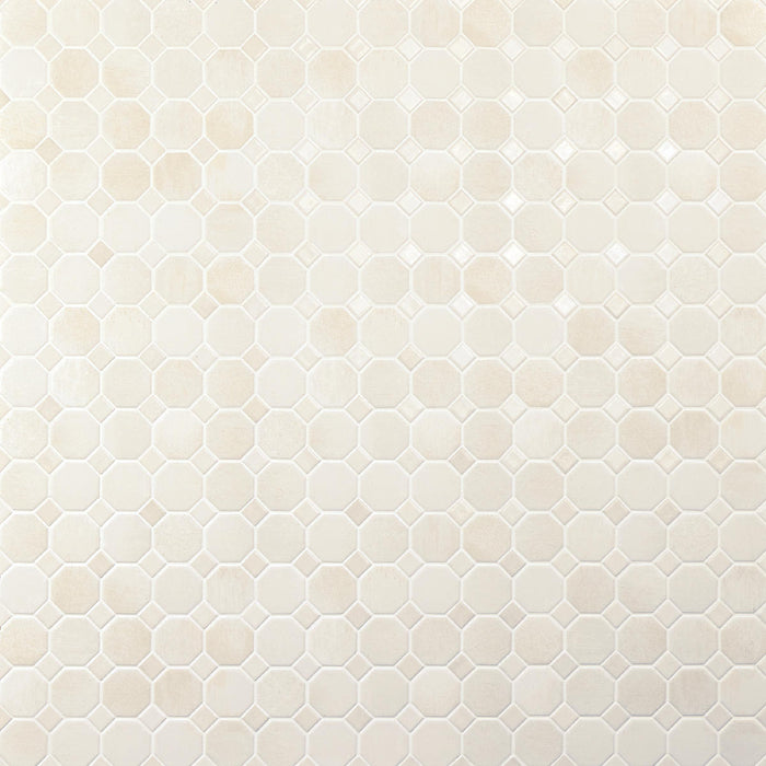 Relicca Pristine Ceramic Mosaic - 2" x 2" Octagon