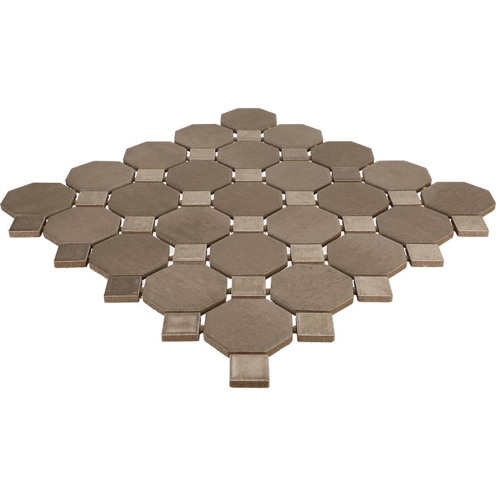 Relicca Antique Ceramic Mosaic - 2" x 2" Octagon