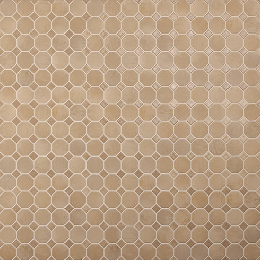 Relicca Foxed Ceramic Mosaic - 2" x 2" Octagon