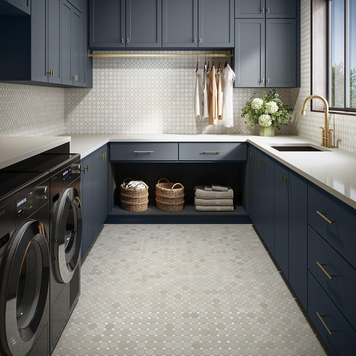 Relicca Pristine Ceramic Mosaic - 2" x 2" Octagon