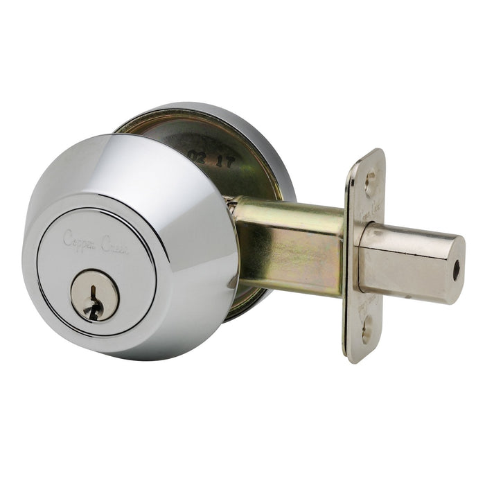 Rustic Modern Zinc Polished Stainless PS Deadbolt Polished Stainless 1