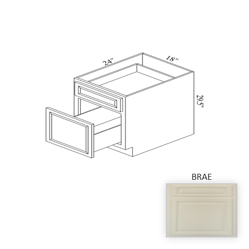 DBD18 Wood Brae Base Cabinet Brae 1