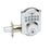 Heritage Zinc Polished Stainless PS Electronic Deadbolt Polished Stainless 1