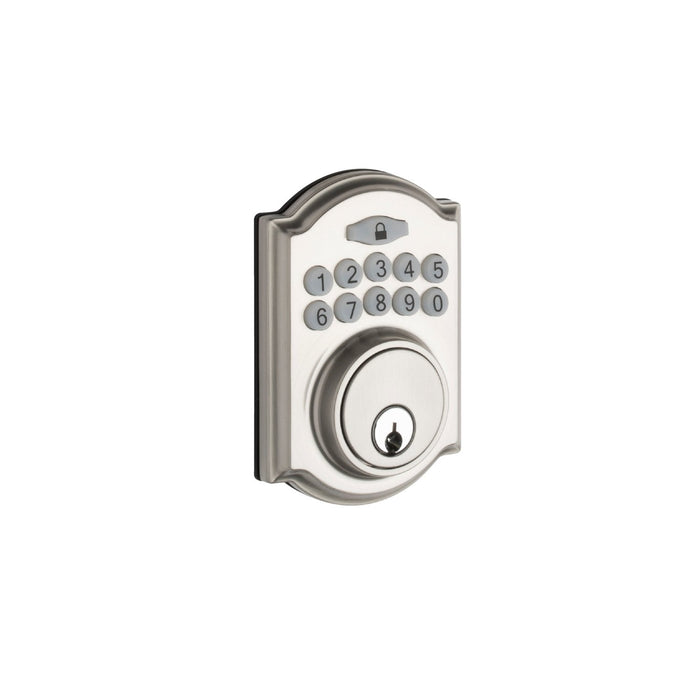 Heritage Zinc Satin Stainless SS Electronic Deadbolt Satin Stainless 2