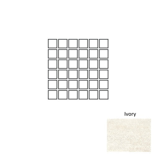 Dea Porcelain Ivory DE11 Mosaic Natural 1