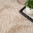 Central Park West Beige Brown CEP01 Polyester Contemporary Area Rug - 9 Ft x 12 Ft