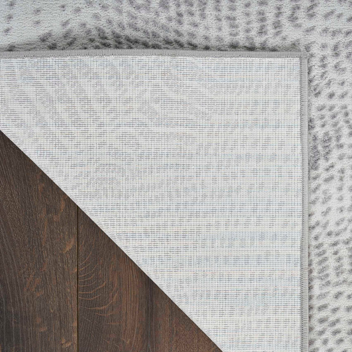 Central Park West Grey CEP01 Polyester Contemporary Area Rug - 9 Ft x 12 Ft