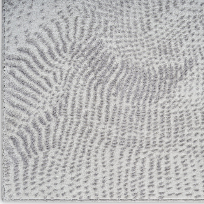 Central Park West Grey CEP01 Polyester Contemporary Area Rug - 9 Ft x 12 Ft