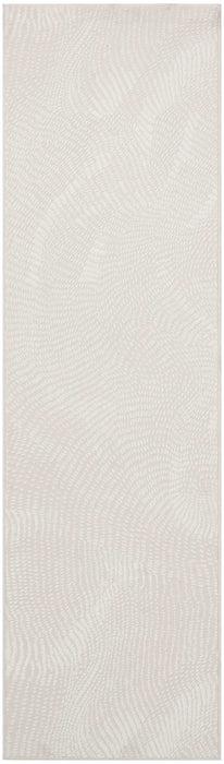 Central Park West Ivory CEP01 Polyester Contemporary Area Rug - 9 Ft x 12 Ft