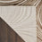 Central Park West Beige Brown CEP02 Polyester Contemporary Area Rug - 8 Ft Runner