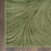 Central Park West Green CEP02 Polyester Contemporary Area Rug - 6 Ft Runner