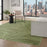 Central Park West Green CEP02 Polyester Contemporary Area Rug - 8 Ft Runner