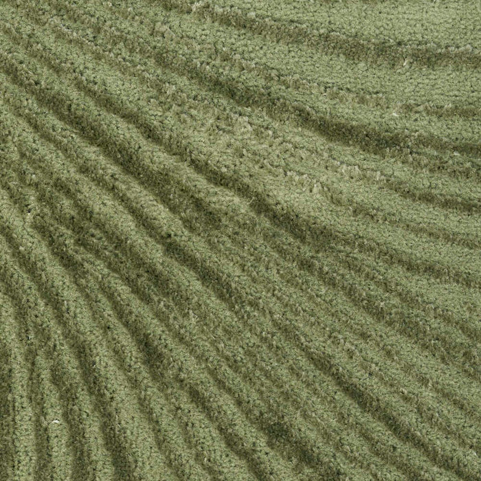 Central Park West Green CEP02 Polyester Contemporary Area Rug - 9 Ft x 12 Ft