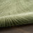 Central Park West Green CEP02 Polyester Contemporary Area Rug - 6 Ft Runner