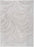 Central Park West Grey CEP02 Polyester Contemporary Area Rug - 4 Ft x 6 Ft