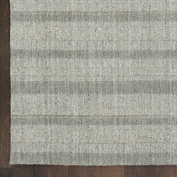 Pure Multi Weave Sage MTW01 Polyester Contemporary Area Rug - 4 Ft x 6 Ft
