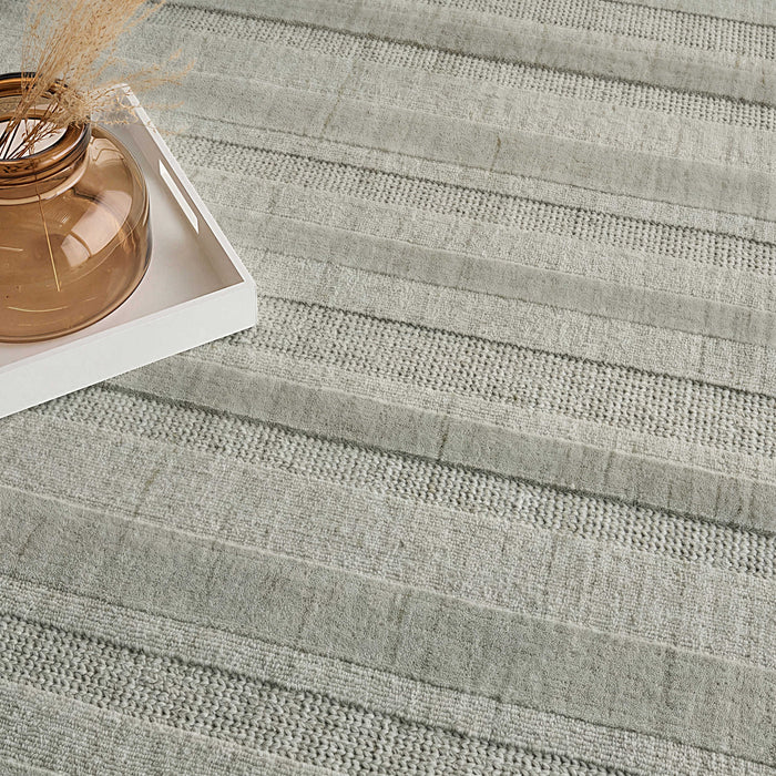 Pure Multi Weave Sage MTW01 Polyester Contemporary Area Rug - 10 Ft x 14 Ft