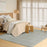 Pure Multi Weave Sage MTW01 Polyester Contemporary Area Rug - 10 Ft x 14 Ft