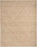 Pure Patterns Camel PRN01 Wool Contemporary Area Rug - 4 Ft x 6 Ft