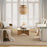 Pure Patterns Camel PRN01 Wool Contemporary Area Rug - 8 Ft Runner