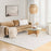 Pure Patterns Ivory Grey PRN01 Wool Contemporary Area Rug - 8 Ft x 10 Ft
