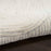 Pure Patterns Ivory Grey PRN01 Wool Contemporary Area Rug - 8 Ft x 10 Ft