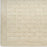 Pure Grids Ivory Beige PGR01 Wool Contemporary Area Rug - 4 Ft x 6 Ft